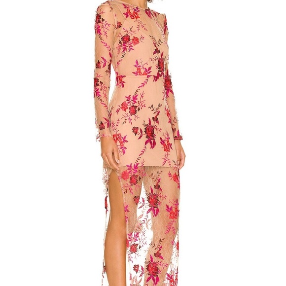 NWOT Revolve Majorelle Willow Maxi Dress in
Scarlet Vineyard - Picture 2 of 3